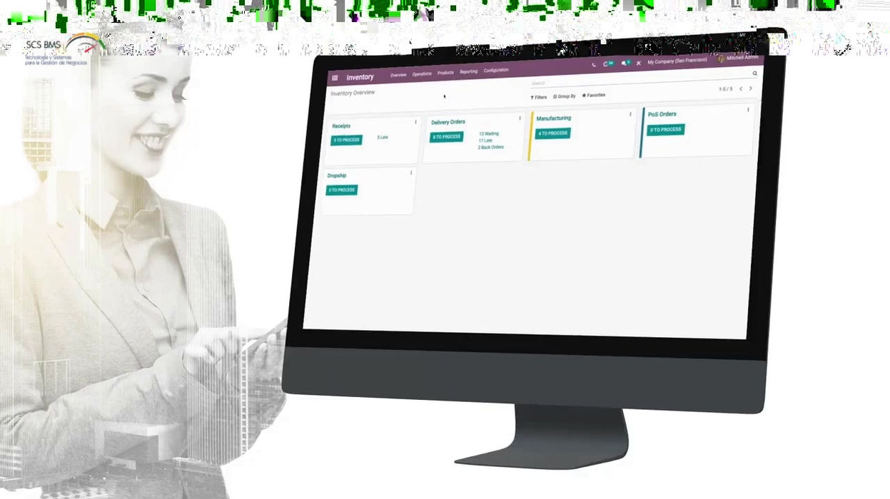 Odoo Inventario - Maximizando la eficiencia de almacenes